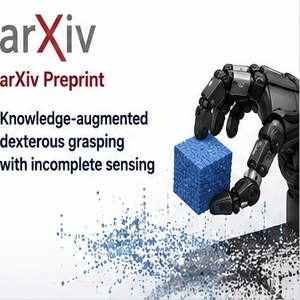 Knowledge-augmented dexterous grasping with incomplete sensing publication thumbnail