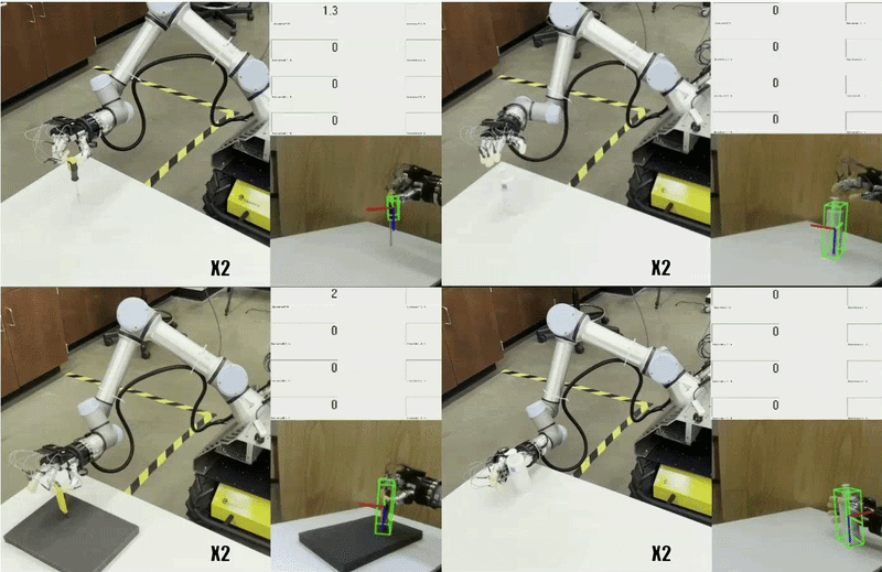 Task-oriented grasping demonstration