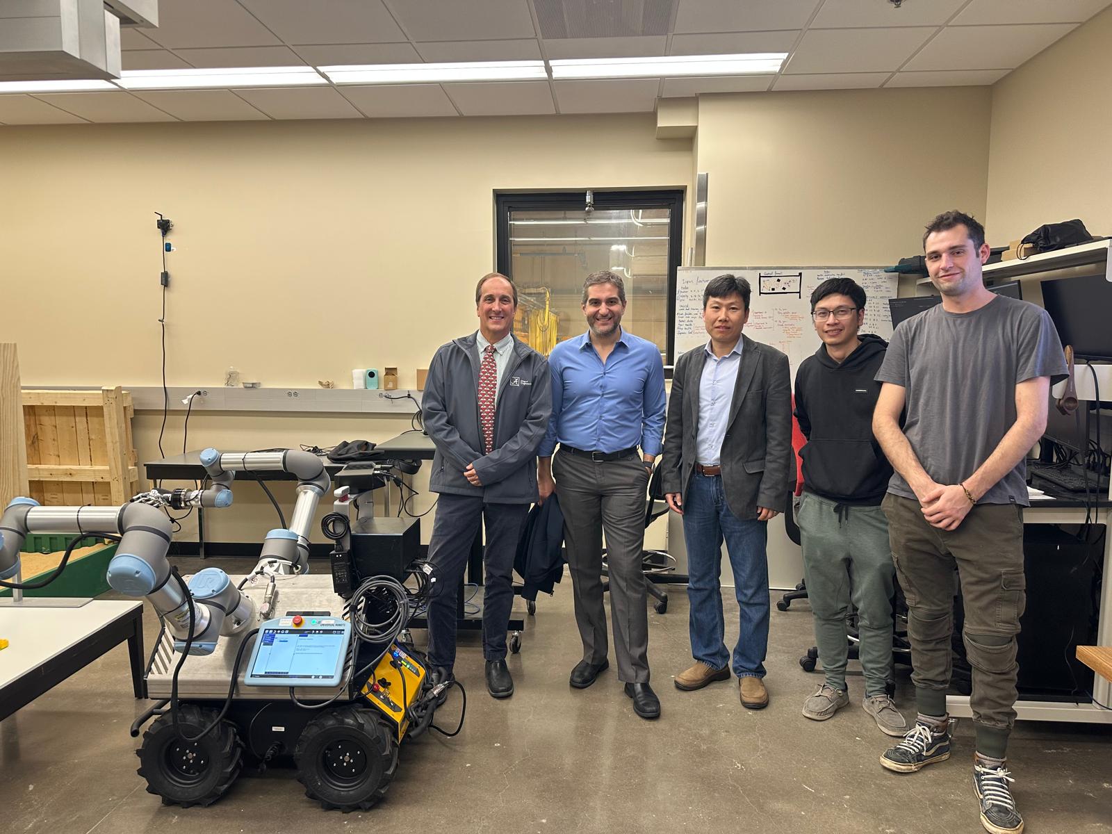 Autonomous robotics research demonstration